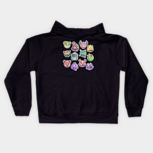 Cute Monster Head Collection Kids Hoodie